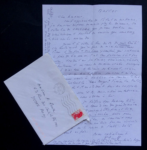 René étiemble lettre - -,