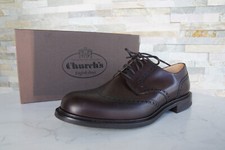 Church's Eu 45 Royaume-Uni 11 Chaussures à Lacets Basses NEWARK Ébène Neuf Ehem