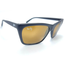 Ray-Ban B&L Cats W1513 XXAS Matte Black Sunglasses Bronze Mirror Vintage France