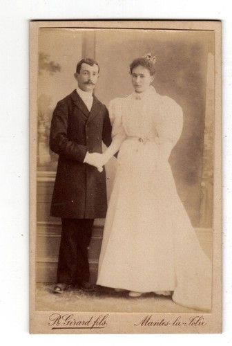 Cdv jeunes mariés - cdv,