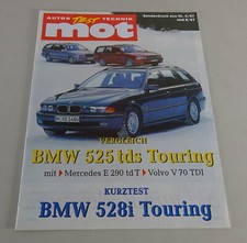Prospectus word comparison BMW E39 525tds/Volvo V70 TDI/Mercedes W210 E290 td T 1997