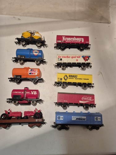 Jouef lot wagons train - wagons,