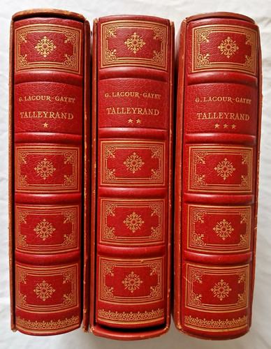 Talleyrand par lacour - gayet, ed