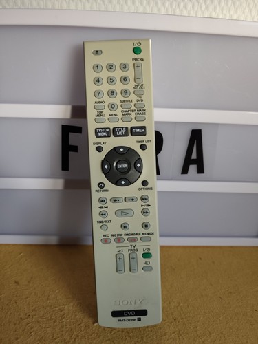Sony rmt d229p - sony, rmt-d229p