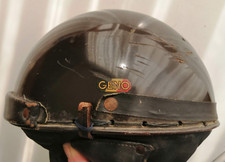 ancien casque de moto bol marque Geno Paris