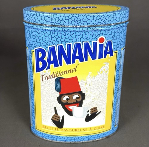 Boîte publicitaire banania - boîte, en