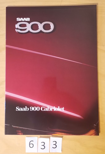 Saab 900 cabriolet prospectus - cabriolet,