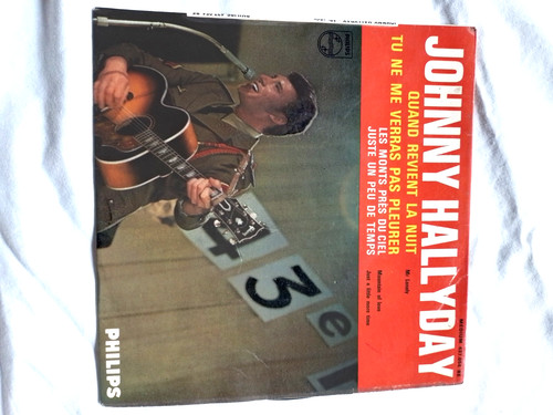Disque vinyle tours johnny - disque,