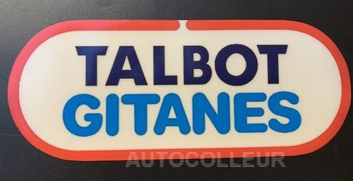 Adhésif sticker talbot - adhésif, "