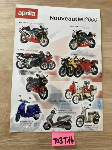 Aprilia 2000 rsv1000 sl1000 - 2000,