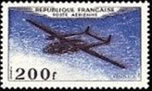 France timbre stamp - france, avion
