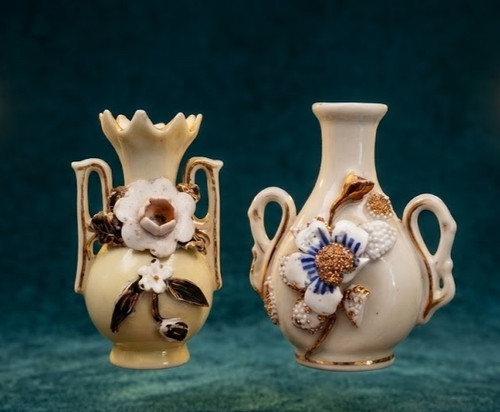 Paire mini vase - anciens, en