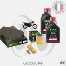 Kit Révision Vidange Filtres Bougie + 2L huile MOTUL Yamaha TW125 1999-2004
