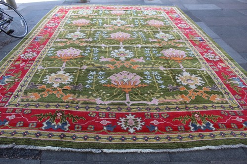 Tapis turc oushak vintage - vintage, en