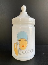 Magnifique pot à coton (ou