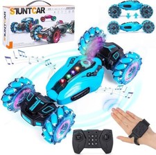 STUNTCAR 4X4 Télécommandé + Induction ; Torsion LED Sonic Grimpeur