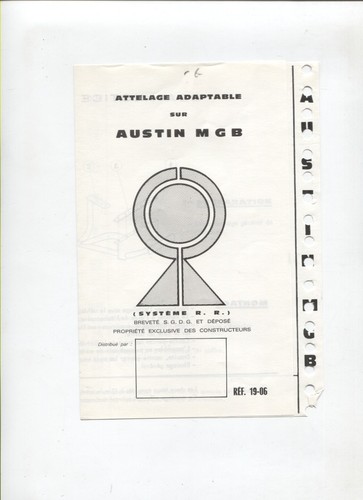 10728 dépliant attelage - n°10728,