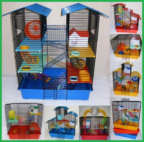 Cage hamster château de - château,