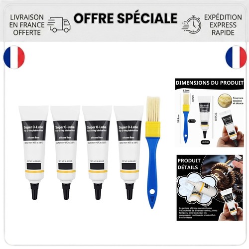 Graisse silicone - 4x,