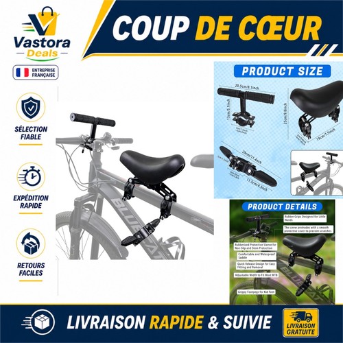 Siège bébé vélo - monté, à