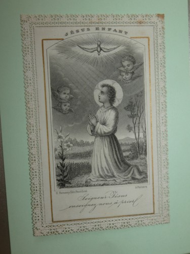 Image pieuse canivet dentelle - pieuse,