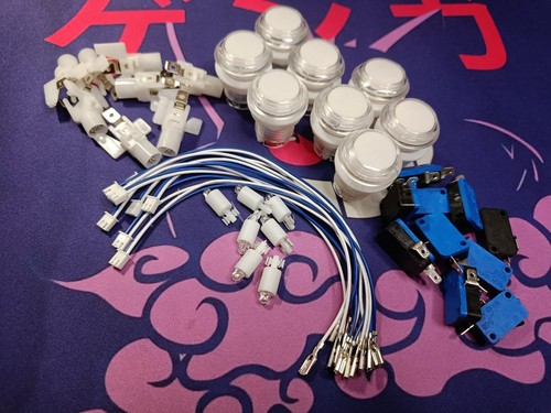 Lot boutons arcade pour - lot,