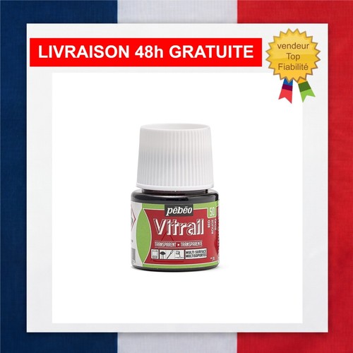 Pebeo vitrail peinture - pebeo, rouge