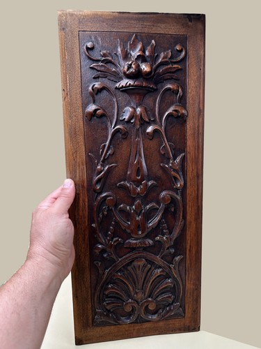Panneau sculpté bois de - bois,