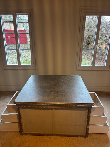 Ancien meuble atelier en - meuble,