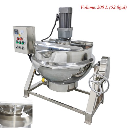 Jacketed kettle steam cooking - jacketed,