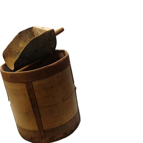 Seau mesure grains double - seau,