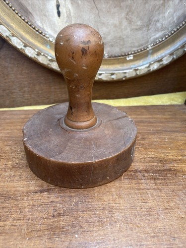 Ancien tampon moule - tampon, beurre