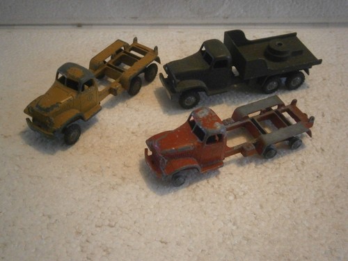 Lot jouet ancien camions gmc - lot,