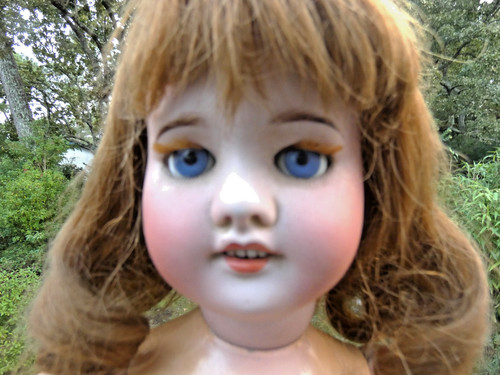 Jolie poupée ancienne toute - poupée, d