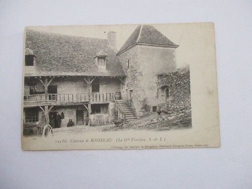 Cpa saone loire chateau - saone,