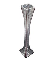 Vase soliflore blanc et rouge