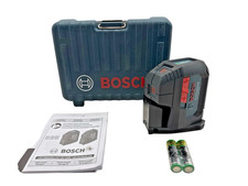 Bosch 125 ft Green 3 Point Self-Leveling Laser Level W/ Case GPL100-30G (OB)