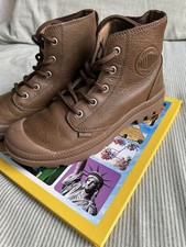 Palladium Canvas Leather Boots Unisex