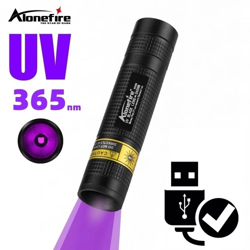 Lampe torche led 365 nm - uv,