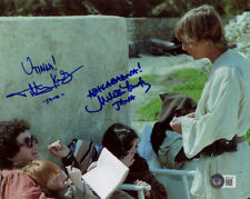 TIFFANY KURTZ MELISSA KURTZ DUAL SIGNED 8x10 PHOTO JAWA STAR WARS BECKETT BAS