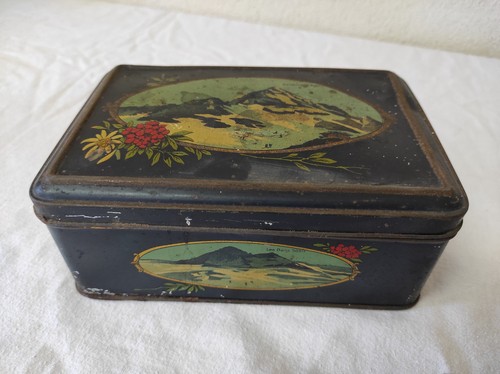 Ancienne boite métal - boite, en