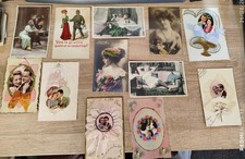 Lot of 12 postcards old fantasy postcards