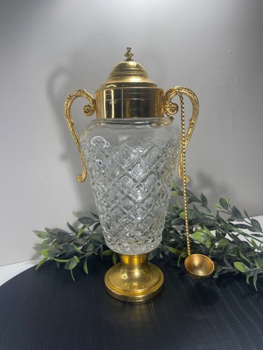 Antique italian crystal and - crystal,