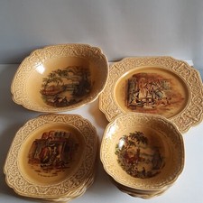 Assiettes Vintage Crown Devon