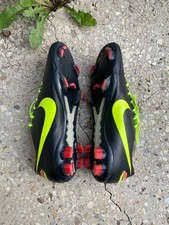 Nike Mercurial Glide III iD FG Soccer Cleats US9.5 Black/Volt Custom 2012