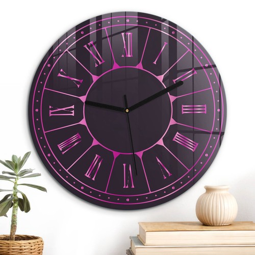 Horloge murale verre - en,