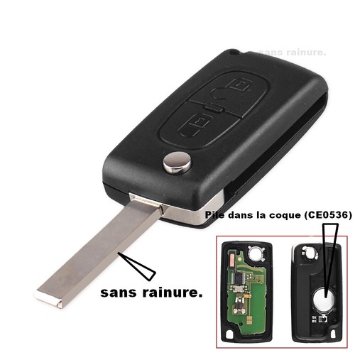 Cle vierge ce0536 - cle, compatible