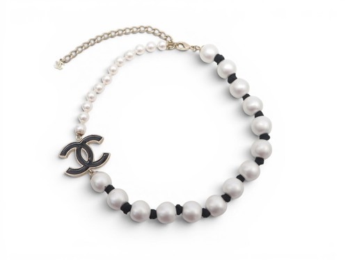 Neuf collier chanel - chanel, logo