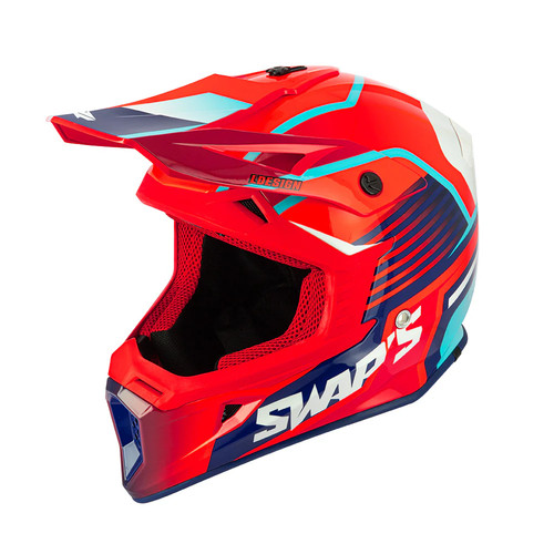 Casque cross blur s818 - casque,