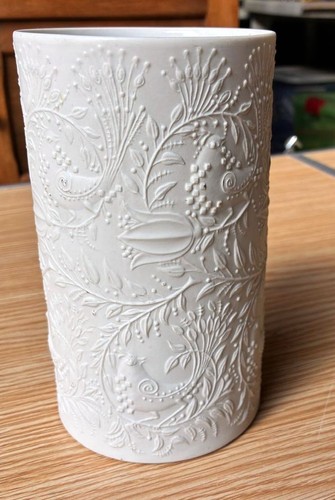 Vase porcelaine blanche - vase, du